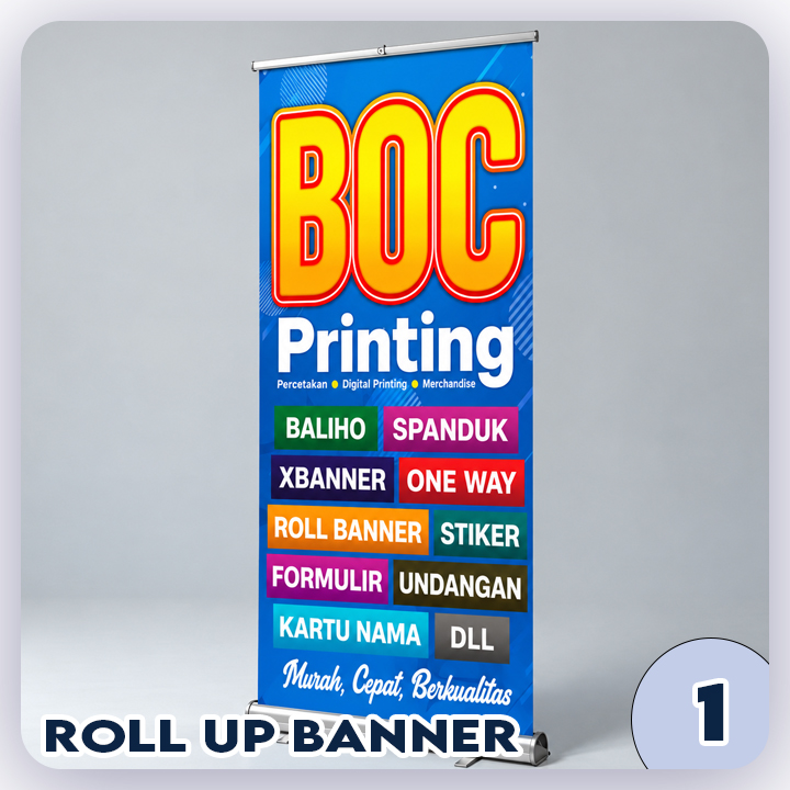 Roll up banner 60x160 cm + Flexi China
