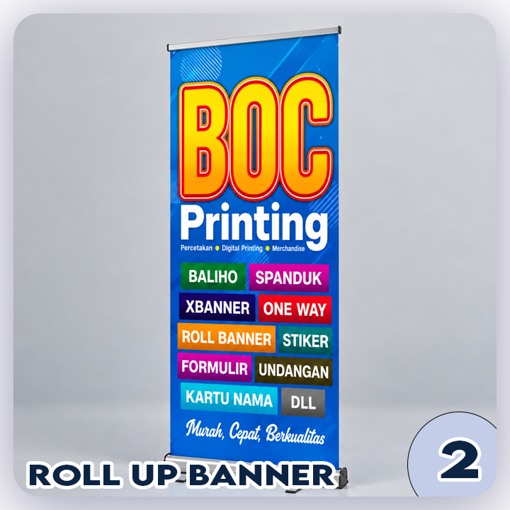Roll up banner 80x200 cm + Flexi China